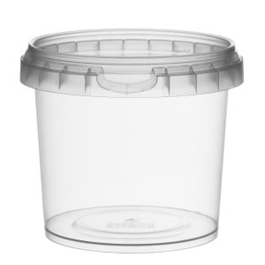 365ml round pot and lid