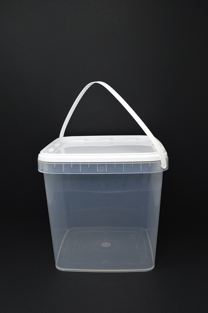 Order 8 Litres Plastic Square Bucket Venturepak