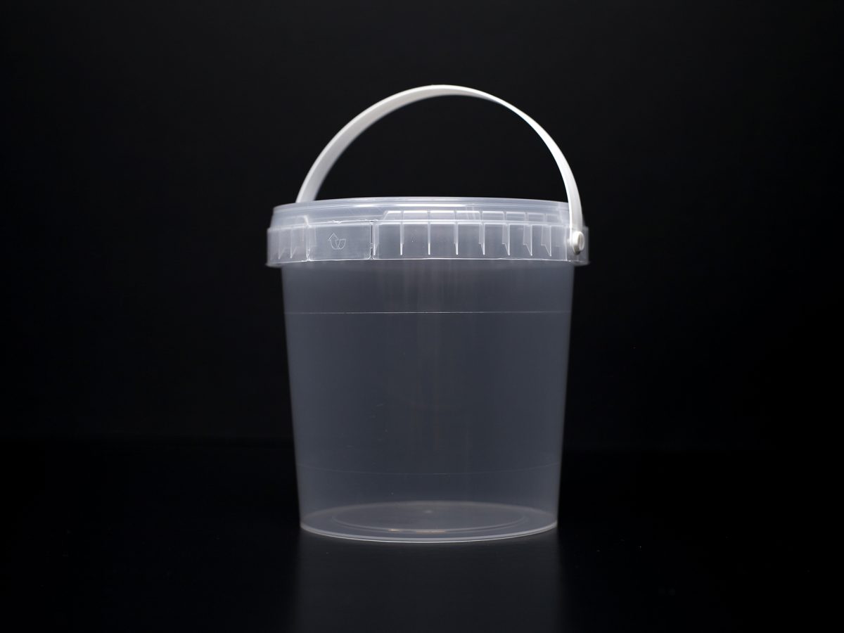 7.5 Litre Round Clear Bucket