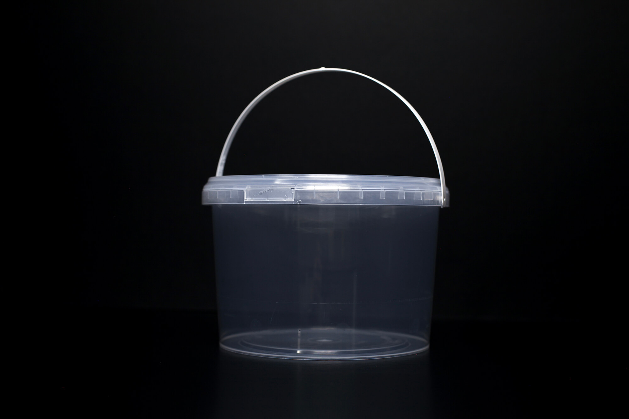 2.5 Litre Round Clear Bucket