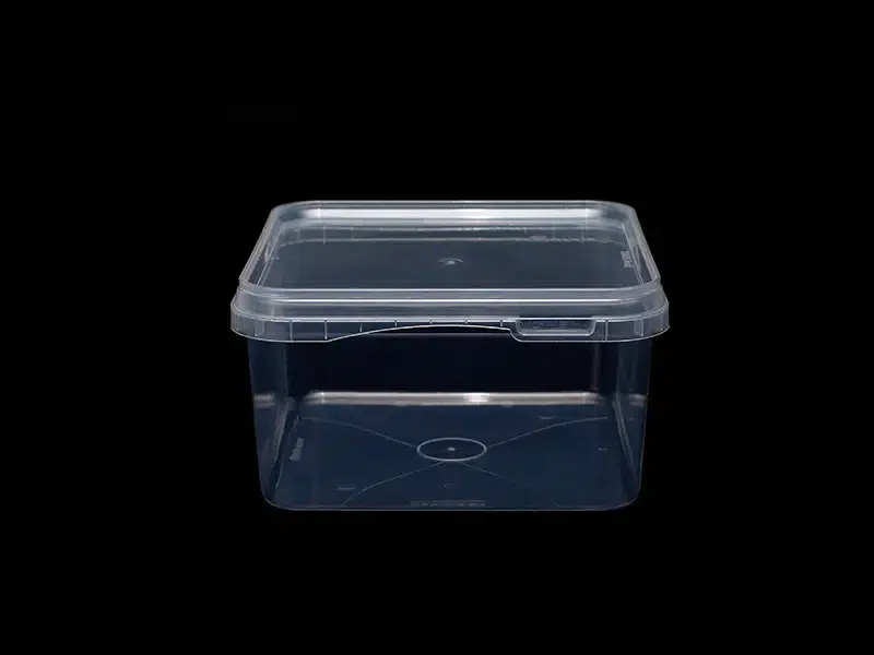 2.4L Clear Square Container