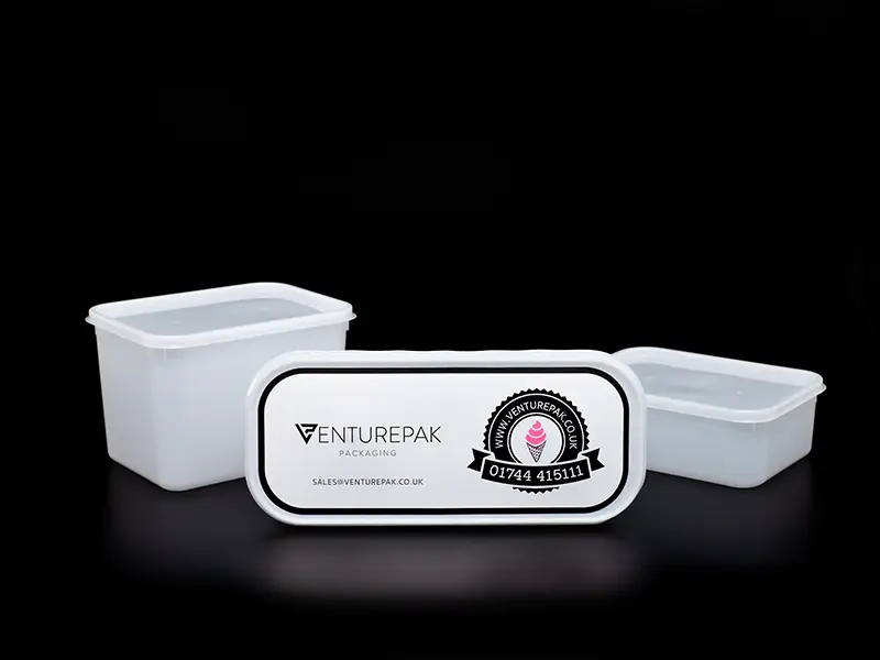 VenturePak ice cream packaging